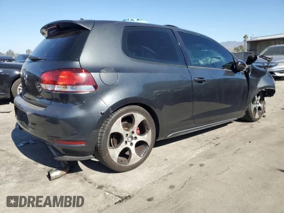 ✅ 2012 Volkswagen Golf GTI Autobahn • VIN: WVWFD7AJ2CW195406 • Lot: 87244435. Listed on Copart with Not provided. Free auction sales archive from the USA and detailed vehicle history report at DreamBid. Image 3.