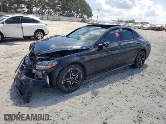 ✅ 2021 Mercedes-Benz C 300 • VIN: W1KWF8DB0MR641675 • Лот: 70875155. Опубликован ранее на Copart с пробегом 43 855 миль. Бесплатный доступ к архиву аукционных продаж из США и подробный отчёт об истории автомобиля на DreamBid. Изображение 1.