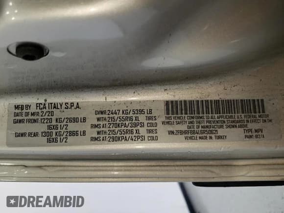 ✅ 2020 Ram ProMaster City Passenger SLT • VIN: ZFBHRFBB4L6R50621 • Lot: 78854214. Wystawiony na Copart z przebiegiem 73 608 mil. Bezpłatny archiwum sprzedaży aukcyjnych z USA i szczegółowy raport historii pojazdu na DreamBid. Zdjęcie 13.