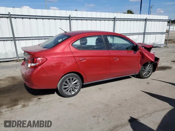 ✅ 2019 Mitsubishi Mirage ES • VIN: ML32F3FJ5KHF16888 • Lot: 86243005. Listed on Copart with 66,014 mi. Free auction sales archive from the USA and detailed vehicle history report at DreamBid. Image 3.