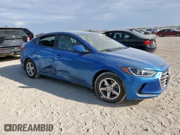 ✅ 2017 Hyundai Elantra SE • VIN: 5NPD74LFXHH151561 • Lot: 85368025. Listed on Copart with Not provided. Free auction sales archive from the USA and detailed vehicle history report at DreamBid. Image 4.