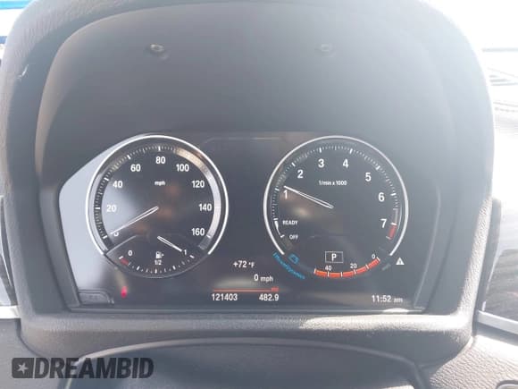 ✅ 2018 BMW X2 sDrive28i • VIN: WBXYJ3C39JEJ82408 • Lot: 41919498. Listed on IAAI with 121,403 mi. Free auction sales archive from the USA and detailed vehicle history report at DreamBid. Image 7.