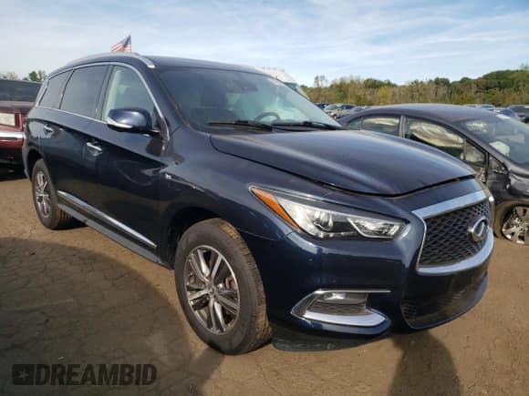 ✅ 2019 Infiniti QX60 Luxe • VIN: 5N1DL0MMXKC522637 • Lot: 84186425. Listed on Copart with 69,385 mi. Free auction sales archive from the USA and detailed vehicle history report at DreamBid. Image 4.