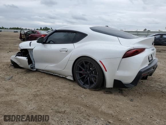 ✅ 2023 Toyota Supra 3.0 • VIN: WZ1DB0G06PW057166 • Lot: 52355784. Listed on Copart with Not provided. Free auction sales archive from the USA and detailed vehicle history report at DreamBid. Image 2.