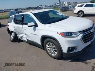 2019 Chevrolet Traverse LT Cloth z VIN 1GNEVGKW0KJ118037, wystawiony jako IAAI lot #42976267 z przebiegiem 68 719 mil mil oraz . Historia ofert i sprzedaży dostępna na DreamBid. Obrazek 1.