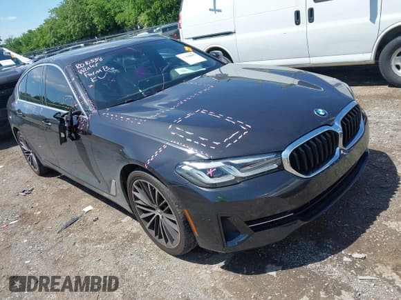 ✅ 2021 BMW 5 Series 540i xDrive • VIN: WBA73BJ02MWW93833 • Lot: 42160043. Listed on IAAI with 59,779 mi. Free auction sales archive from the USA and detailed vehicle history report at DreamBid. Image 6.