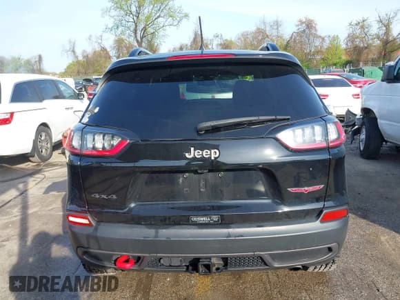 ✅ 2022 Jeep Cherokee Trailhawk • VIN: 1C4PJMBX1ND533715 • Lot: 42041057. Listed on IAAI with 65,487 mi. Free auction sales archive from the USA and detailed vehicle history report at DreamBid. Image 17.