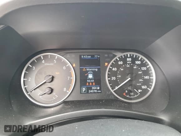 ✅ 2024 Nissan Sentra S • VIN: 3N1AB8BVXRY321068 • Lot: 81942145. Listed on Copart with 24,078 mi. Free auction sales archive from the USA and detailed vehicle history report at DreamBid. Image 9.