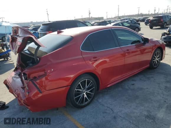 2023 Toyota Camry SE Nightshade с VIN 4T1T11AK7PU089337, выставлен на аукционе Copart как лот 69133565 с пробегом 25 609 миль миль и Списание • Salvage title. История ставок и продаж доступна на DreamBid. Изображение 3.