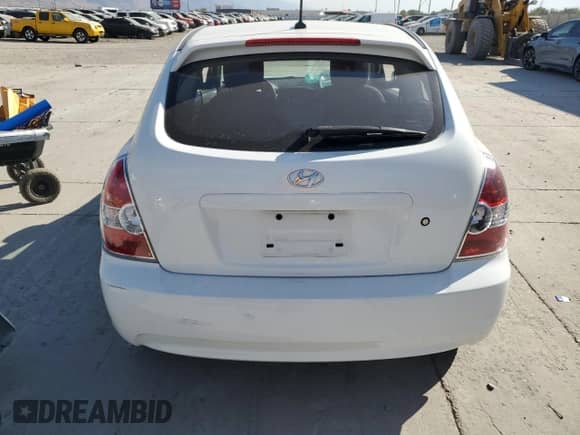2010 Hyundai Accent GS with VIN KMHCM3AC2AU162746, listed as a Copart auction lot 75228044 with Not provided miles and Salvage title. Bid and sale history available at DreamBid. Image 6.