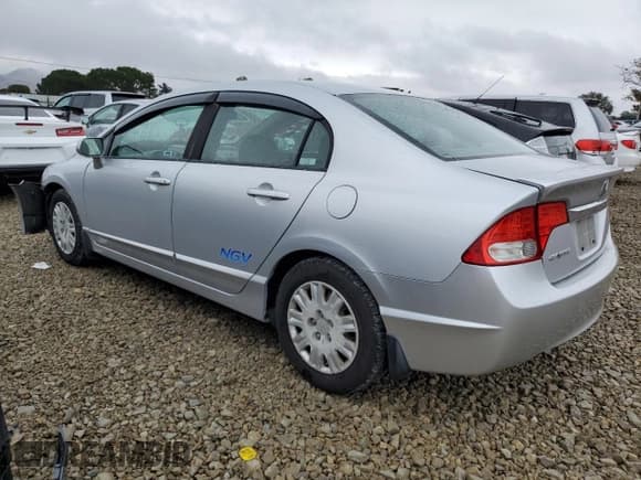 ✅ 2009 Honda Civic GX • VIN: 1HGFA46529L000970 • Lot: 85192965. Listed on Copart with 193,042 mi. Free auction sales archive from the USA and detailed vehicle history report at DreamBid. Image 2.