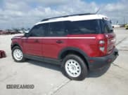 ✅ 2025 Ford Bronco Sport Heritage • VIN: 3FMCR9GN1SRE84381 • Lot: 71101815. Wystawiony na Copart z przebiegiem 1 442 mil. Bezpłatny archiwum sprzedaży aukcyjnych z USA i szczegółowy raport historii pojazdu na DreamBid. Zdjęcie 2.