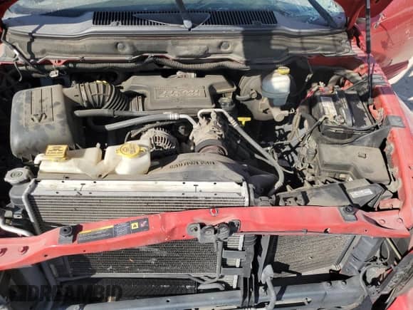 2005 Dodge 1500 SLT with VIN 1D7HA18D05S282056, listed as a Copart auction lot 84391525 with 147,030 mi miles and Salvage title. Bid and sale history available at DreamBid. Image 11.