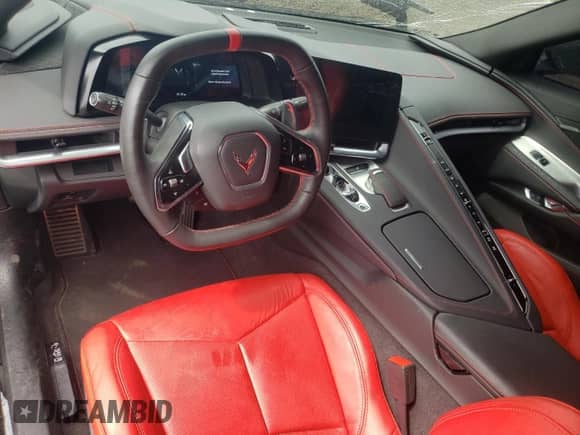 2023 Chevrolet Corvette 1LT с VIN 1G1YA2D42P5122616, выставлен на аукционе Copart как лот 63721924 с пробегом 5 175 миль миль и Списание • Salvage title. История ставок и продаж доступна на DreamBid. Изображение 8.