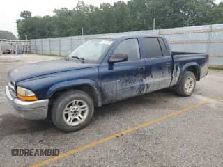 2002 Dodge Dakota SLT z VIN 1B7HL48XX2S724854, wystawiony jako Copart lot #71327325 z przebiegiem 184 782 mil mil oraz Szkoda całkowita • Salvage title. Historia ofert i sprzedaży dostępna na DreamBid. Obrazek 1.