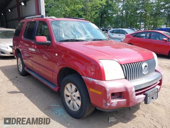 ✅ 2006 Mercury Mountaineer Luxury • VIN: 4M2EU47E86UJ19137 • Lot: 42852407. Listed on IAAI with 191,311 mi. Free auction sales archive from the USA and detailed vehicle history report at DreamBid. Image 1.