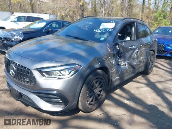 ✅ 2021 Mercedes-Benz GLA 35 AMG • VIN: W1N4N5BB6MJ258692 • Lot: 42076368. Listed on IAAI with 25,334 mi. Free auction sales archive from the USA and detailed vehicle history report at DreamBid. Image 18.