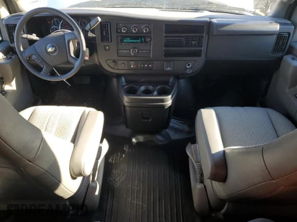 ✅ 2023 Chevrolet Express Passenger LS • VIN: 1GAZGNFP7P1234198 • Lot: 85733764. Listed on Copart with 18,464 mi. Free auction sales archive from the USA and detailed vehicle history report at DreamBid. Image 8.