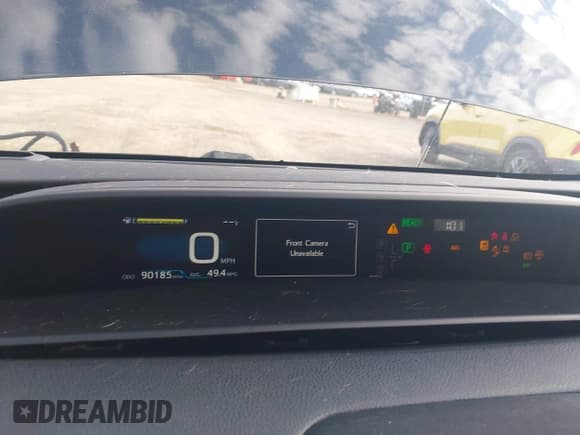 ✅ 2019 Toyota Prius XLE • VIN: JTDL9RFU8K3010245 • Lot: 43601742. Listed on IAAI with 90,815 mi. Free auction sales archive from the USA and detailed vehicle history report at DreamBid. Image 7.