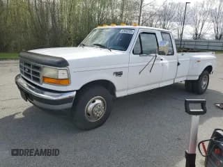 ✅ 1995 Ford F-350 • VIN: 1FTJX35F9SEA83206 • Lot: 52652325. Wystawiony na Copart z przebiegiem 162 654 mil. Bezpłatny archiwum sprzedaży aukcyjnych z USA i szczegółowy raport historii pojazdu na DreamBid. Zdjęcie 1.