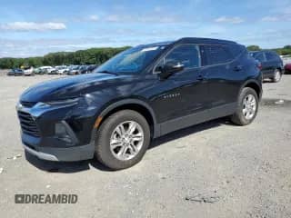 2019 Chevrolet Blazer with VIN 3GNKBGRS2KS692538, listed as a Copart auction lot 69102035 with 76,601 mi miles and Salvage title. Bid and sale history available at DreamBid. Image 1.