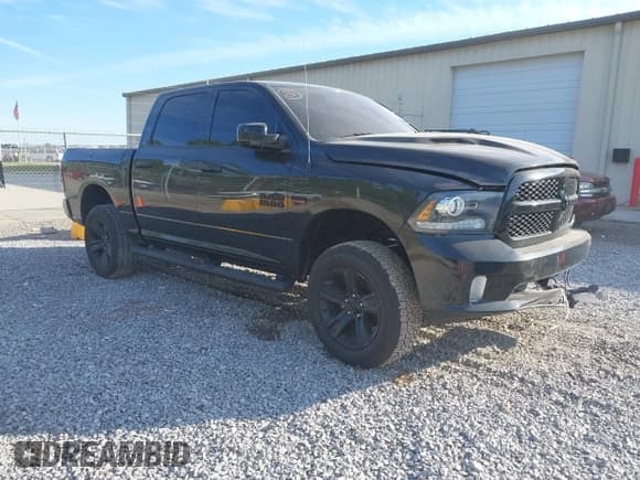 ✅ 2016 Ram 1500 Sport • VIN: 1C6RR7MT3GS100660 • Lot: 43461450. Listed on IAAI with 150,578 mi. Free auction sales archive from the USA and detailed vehicle history report at DreamBid. Image 1.