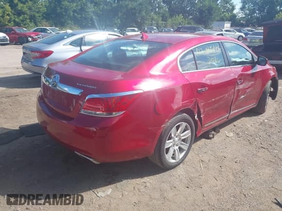 ✅ 2012 Buick LaCrosse Premium 1 • VIN: 1G4GD5E39CF350680 • Lot: 43042449. Wystawiony na IAAI z przebiegiem 163 985 mil. Bezpłatny archiwum sprzedaży aukcyjnych z USA i szczegółowy raport historii pojazdu na DreamBid. Zdjęcie 4.