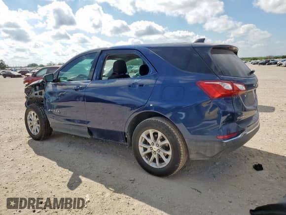 2020 Chevrolet Equinox LT с VIN 2GNAXKEV6L6174884, выставлен на аукционе Copart как лот 80648315 с пробегом 117 234 миль миль и Списание • Salvage title. История ставок и продаж доступна на DreamBid. Изображение 2.