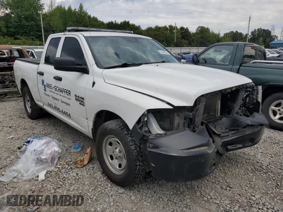 ✅ 2021 Ram 1500 Tradesman • VIN: 1C6RR7FG2MS574644 • Lot: 70448204. Listed on Copart with Not provided. Free auction sales archive from the USA and detailed vehicle history report at DreamBid. Image 4.