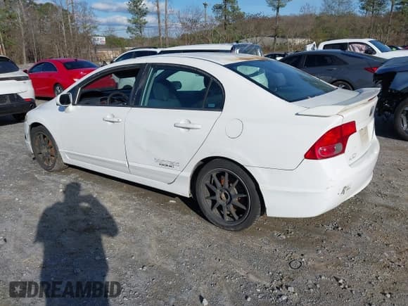 ✅ 2007 Honda Civic Si • VIN: 2HGFA55577H711713 • Lot: 43789600. Listed on IAAI with 282,421 mi. Free auction sales archive from the USA and detailed vehicle history report at DreamBid. Image 3.