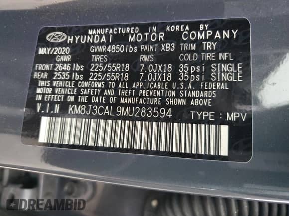 2021 Hyundai Tucson Limited с VIN KM8J3CAL9MU283594, выставлен на аукционе Copart как лот 90435205 с пробегом 42 247 миль миль и Списание • Salvage title. История ставок и продаж доступна на DreamBid. Изображение 14.