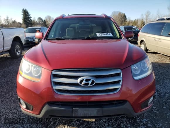 ✅ 2012 Hyundai Santa Fe Limited • VIN: 5XYZKDAG4CG146369 • Lot: 83061854. Listed on Copart with 177,893 mi. Free auction sales archive from the USA and detailed vehicle history report at DreamBid. Image 5.