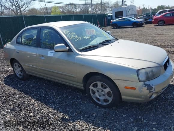 ✅ 2001 Hyundai Elantra GLS • VIN: KMHDN45D61U106965 • Lot: 42125899. Wystawiony na IAAI z przebiegiem Nie podano. Bezpłatny archiwum sprzedaży aukcyjnych z USA i szczegółowy raport historii pojazdu na DreamBid. Zdjęcie 1.
