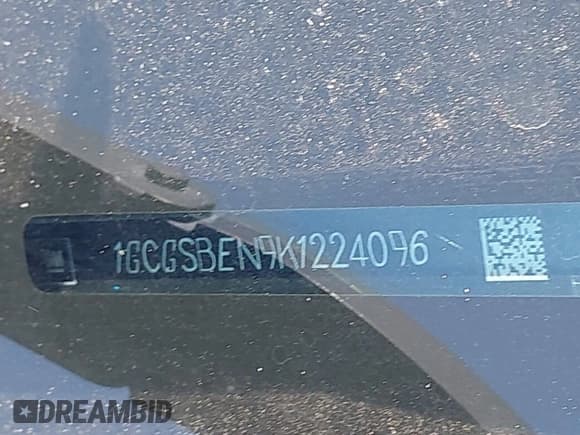 ✅ 2019 Chevrolet Colorado 2WD Work Truck • VIN: 1GCGSBEN9K1224096 • Лот: 42508462. Опубликован ранее на IAAI с пробегом 75 450 миль. Бесплатный доступ к архиву аукционных продаж из США и подробный отчёт об истории автомобиля на DreamBid. Изображение 17.