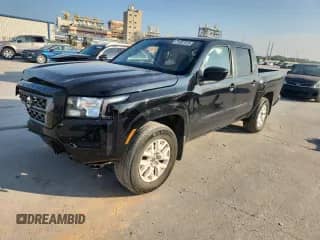 2022 Nissan Frontier SV z VIN 1N6ED1EJ2NN652319, wystawiony jako Copart lot #72067525 z przebiegiem 112 526 mil mil oraz Szkoda całkowita • Salvage title. Historia ofert i sprzedaży dostępna na DreamBid. Obrazek 1.