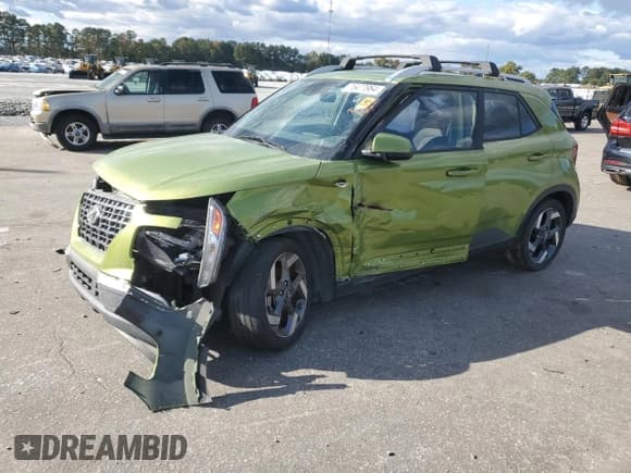 ✅ 2021 Hyundai Venue SEL • VIN: KMHRC8A39MU073092 • Lot: 76477964. Listed on Copart with 99,327 mi. Free auction sales archive from the USA and detailed vehicle history report at DreamBid. Image 1.