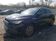 ✅ 2024 Infiniti QX50 Luxe • VIN: 3PCAJ5BA4RF105529 • Лот: 43774975. Опубликован ранее на Copart с пробегом 16 863 миль. Бесплатный доступ к архиву аукционных продаж из США и подробный отчёт об истории автомобиля на DreamBid. Изображение 1.