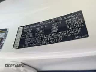 2024 Hyundai Tucson SEL with VIN 5NMJBCDE3RH384133, listed as a IAAI auction lot 43013719 with 31,567 mi miles and . Bid and sale history available at DreamBid. Image 1.