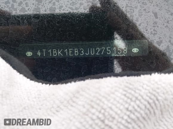 ✅ 2018 Toyota Avalon XLE Premium • VIN: 4T1BK1EB3JU275158 • Lot: 43750826. Wystawiony na IAAI z przebiegiem 101 278 mil. Bezpłatny archiwum sprzedaży aukcyjnych z USA i szczegółowy raport historii pojazdu na DreamBid. Zdjęcie 9.