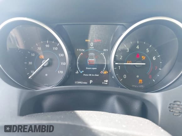 ✅ 2018 Jaguar F-Pace 30t Premium • VIN: SADCJ2GX1JA283310 • Lot: 43369823. Listed on IAAI with 173,992 mi. Free auction sales archive from the USA and detailed vehicle history report at DreamBid. Image 7.