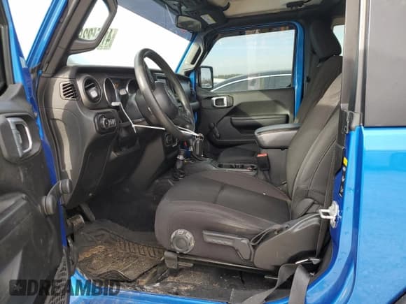 ✅ 2022 Jeep Wrangler Sport S • VIN: 1C4GJXANXNW256195 • Лот: 41855235. Опубликован ранее на Copart с пробегом 35 155 миль. Бесплатный доступ к архиву аукционных продаж из США и подробный отчёт об истории автомобиля на DreamBid. Изображение 7.