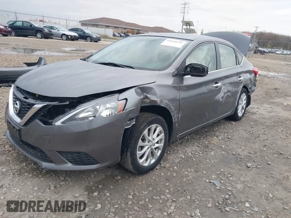 ✅ 2019 Nissan Sentra SV • VIN: 3N1AB7APXKY277088 • Lot: 43630192. Listed on IAAI with 52,827 mi. Free auction sales archive from the USA and detailed vehicle history report at DreamBid. Image 2.