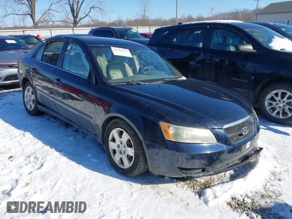 ✅ 2007 Hyundai Sonata GLS • VIN: 5NPET46C37H232479 • Лот: 41314753. Опубликован ранее на IAAI с пробегом 122 455 миль. Бесплатный доступ к архиву аукционных продаж из США и подробный отчёт об истории автомобиля на DreamBid. Изображение 1.
