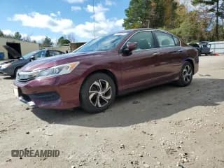 ✅ 2017 Honda Accord LX • VIN: 1HGCR2F34HA118222 • Лот: 90688295. Опубликован ранее на Copart с пробегом 80 681 миль. Бесплатный доступ к архиву аукционных продаж из США и подробный отчёт об истории автомобиля на DreamBid. Изображение 1.