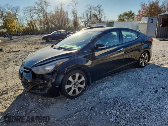 ✅ 2014 Hyundai Elantra SE • VIN: KMHDH4AE6EU090519 • Lot: 91928405. Listed on Copart with 154,719 mi. Free auction sales archive from the USA and detailed vehicle history report at DreamBid. Image 1.