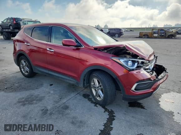 2018 Hyundai Santa Fe 2.4L с VIN 5XYZT3LB4JG513017, выставлен на аукционе Copart как лот 82496815 с пробегом Не указан миль и Списание • Salvage title. История ставок и продаж доступна на DreamBid. Изображение 4.