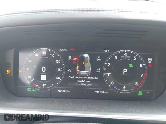 ✅ 2019 Land Rover Range Rover Sport Dynamic • VIN: SALWR2RE6KA830806 • Lot: 42754991. Wystawiony na IAAI z przebiegiem 53 618 mil. Bezpłatny archiwum sprzedaży aukcyjnych z USA i szczegółowy raport historii pojazdu na DreamBid. Zdjęcie 7.