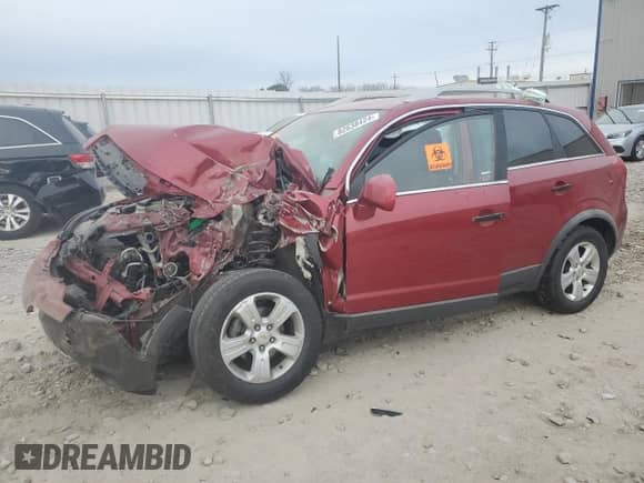 2014 Chevrolet Captiva Sport LS with VIN 3GNAL2EK5ES678493, listed as a Copart auction lot 82638424 with Not provided miles and Non repairable. Bid and sale history available at DreamBid. Image 1.