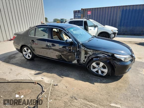 ✅ 2008 BMW 5 Series 528xi • VIN: WBANV13578CZ55079 • Lot: 81287195. Listed on Copart with Not provided. Free auction sales archive from the USA and detailed vehicle history report at DreamBid. Image 4.