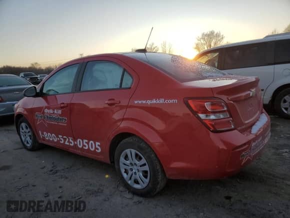 2020 Chevrolet Sonic LS с VIN 1G1JB5SB3L4123369, выставлен на аукционе Copart как лот 41375845 с пробегом 94 206 миль миль и Списание • Salvage title. История ставок и продаж доступна на DreamBid. Изображение 2.